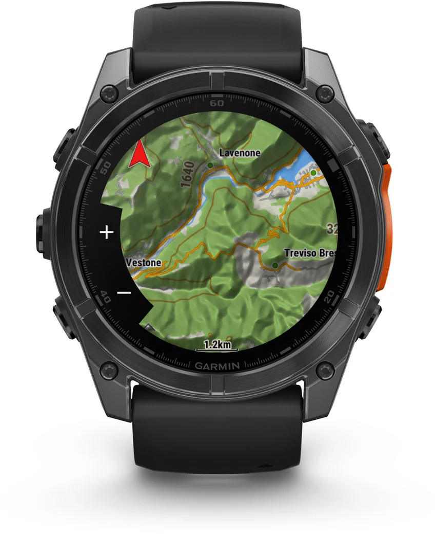 Смарт-часы Garmin Fenix 8 51mm AMOLED Glass/SS SlateGray Steel/Black (010-02905-00) фото 8