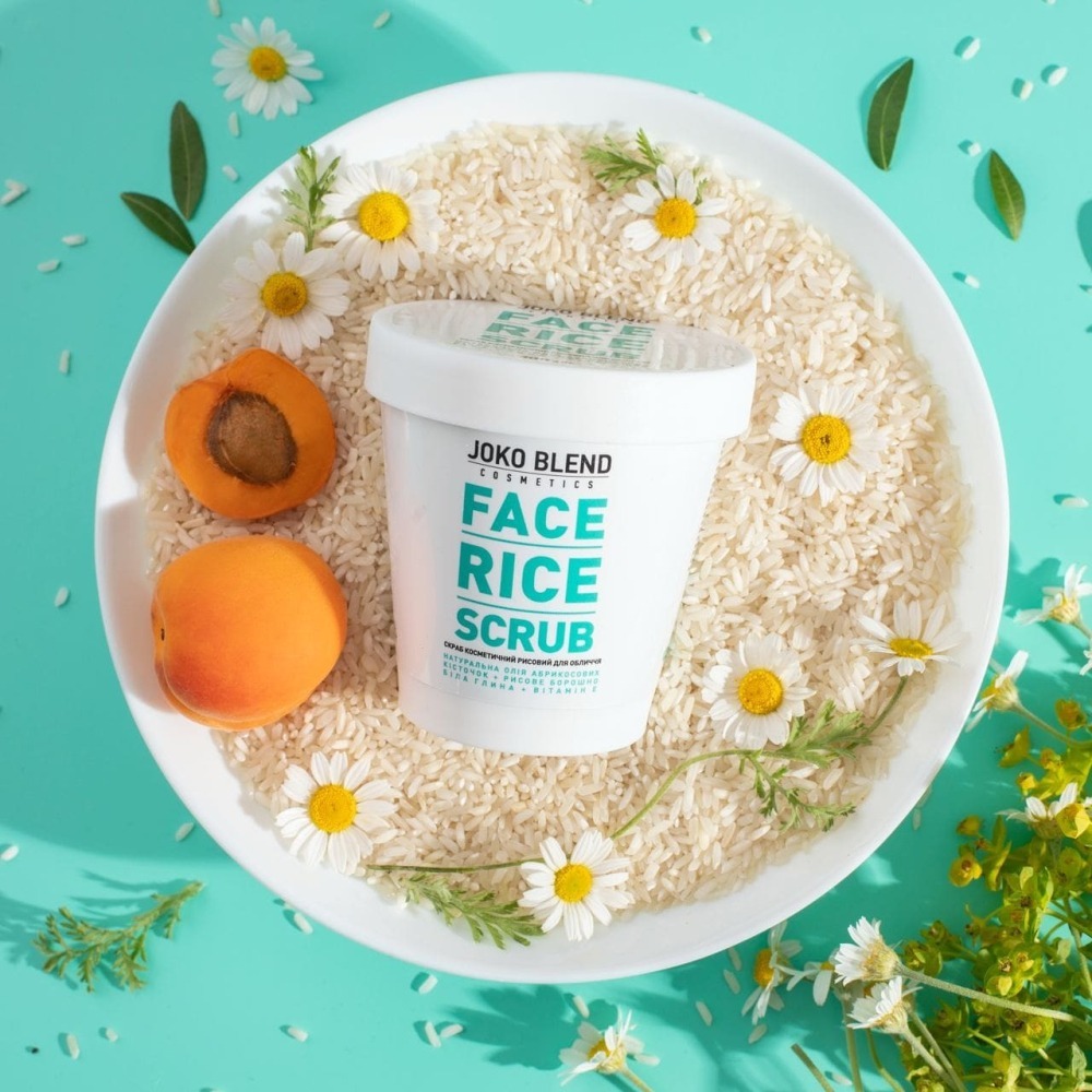 Рисовий скраб для обличчя Joko Blend Face Rice Scrub 100 гфото5