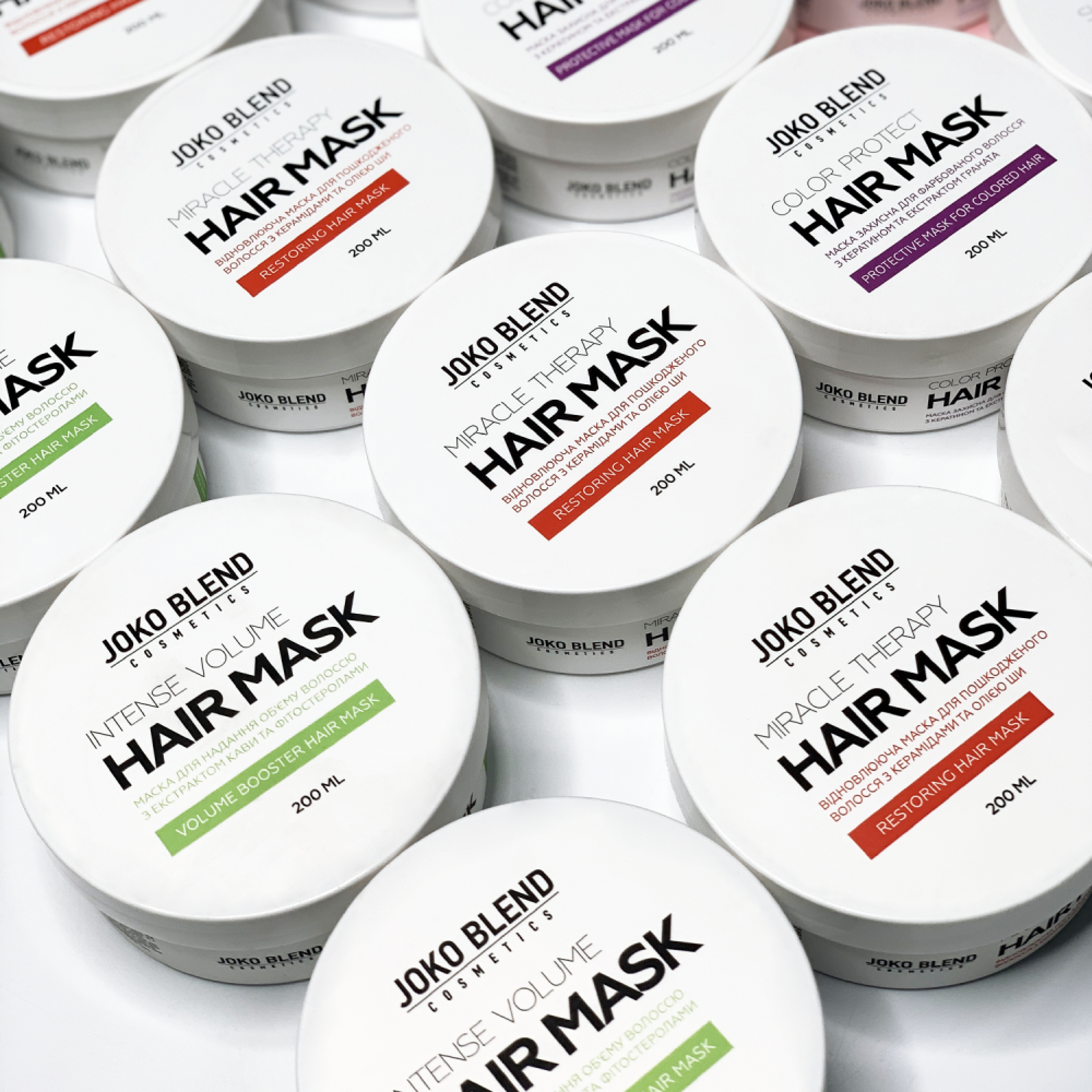 Маска Joko Blend Intense Volume для надання об'єму 200 млфото4