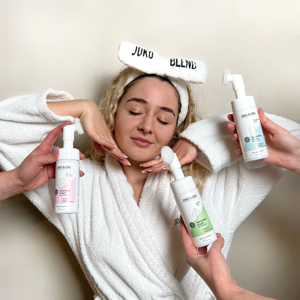 Пенка для умывания Joko Blend с гиалуроновой кислотой для сухой кожи 150 мл фото 