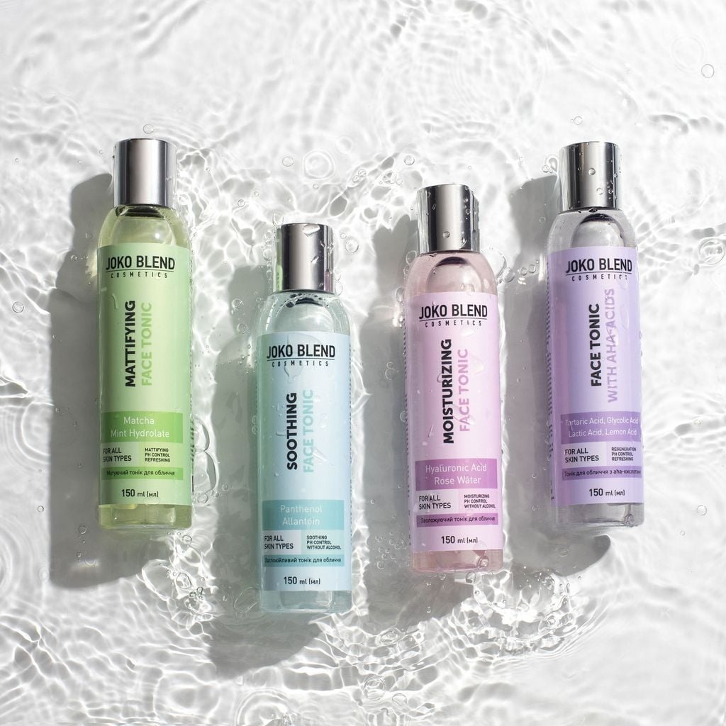 Тонік для обличчя з aha-кислотами Joko Blend 150 млфото