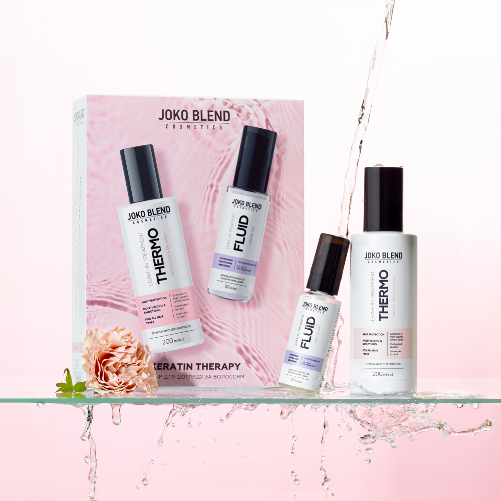 Набір для догляду за волоссям Joko Blend Keratin Therapyфото