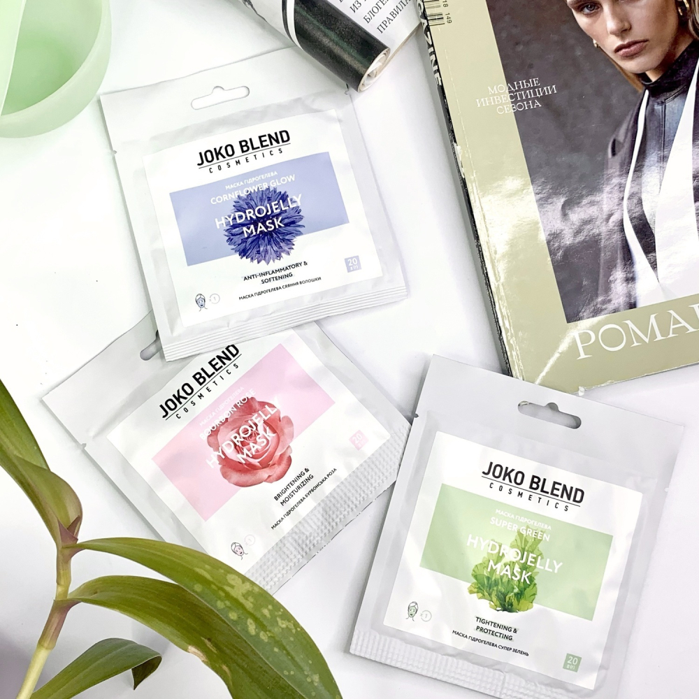 Маска гідрогелева Joko Blend Super Green 20 гфото