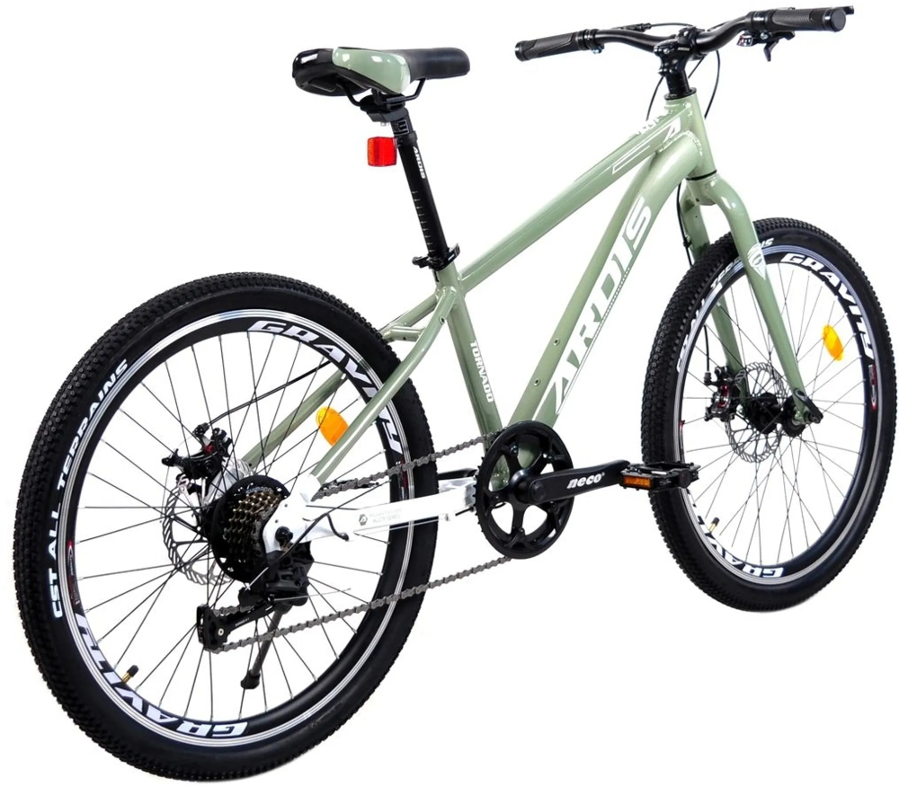 Велосипед Ardis Tornado MTB AL 24" 13" Зелений (3010-130-1) фото2