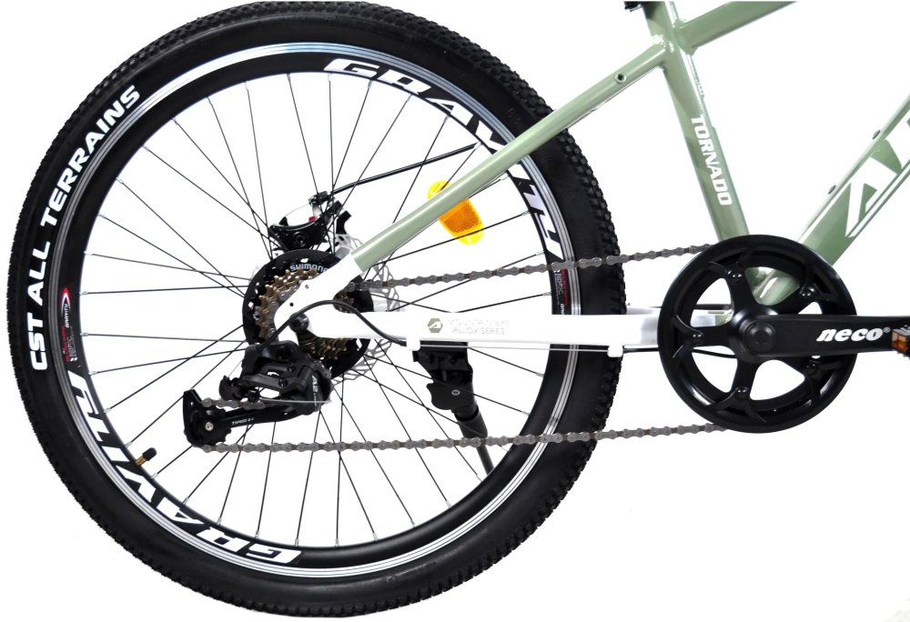 Велосипед Ardis Tornado MTB AL 24" 13" Зелений (3010-130-1) фото4