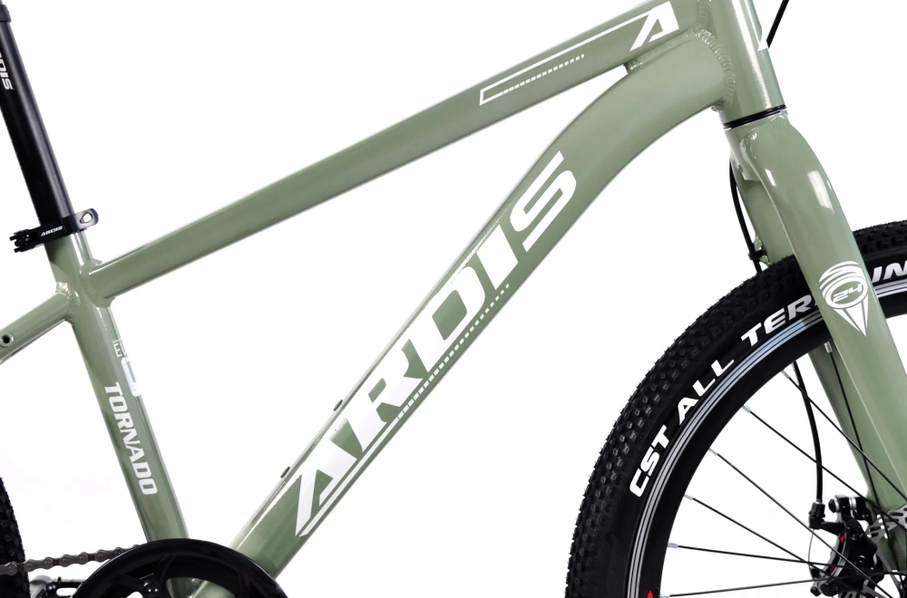 Велосипед Ardis Tornado MTB AL 24" 13" Зелений (3010-130-1) фото5