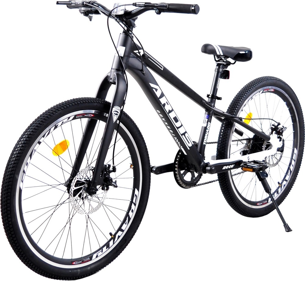Велосипед Ardis Tornado MTB AL 24" 11" Чорний (3010-110-2) фото3