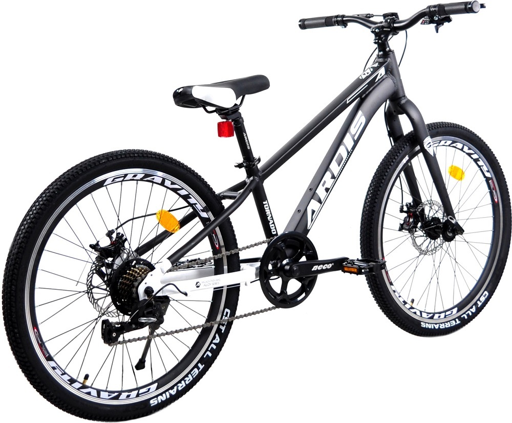 Велосипед Ardis Tornado MTB AL 24" 13" Чорний (3010-130-2) фото2
