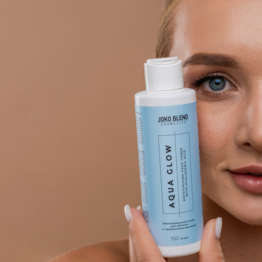 Увлажняющий тонер для лица Joko Blend Aqua Glow с гиалуроновой кислотой 150 мл фото 