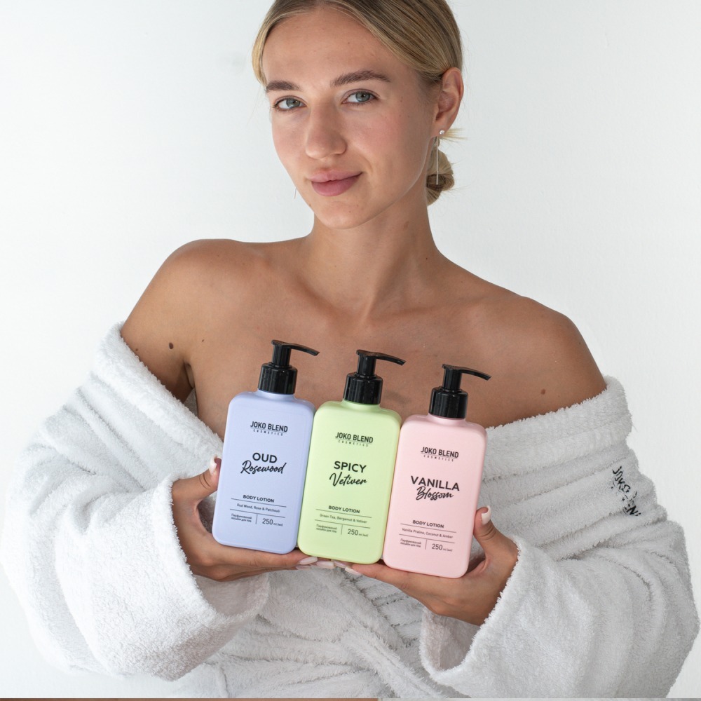 Парфюмированный лосьон для тела Joko Blend Spicy Vetiver 250 мл фото 