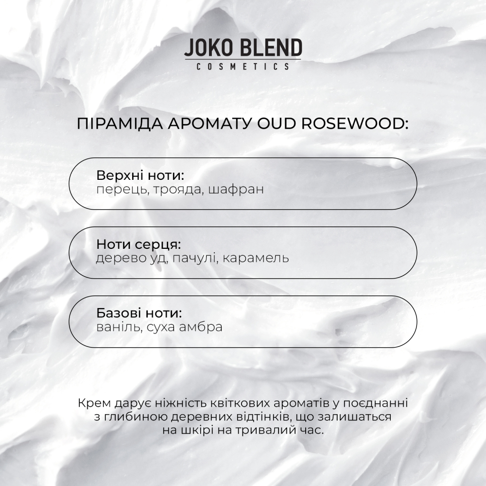 Крем для рук парфюмированный Joko Blend Oud Rosewood 30 мл фото 6
