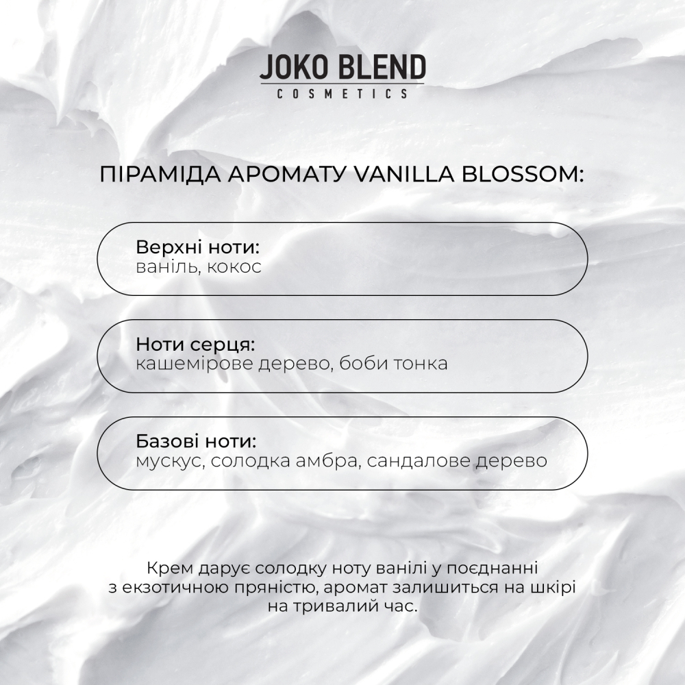 Крем для рук парфюмированный Joko Blend Vanilla Blossom 30 мл фото 6