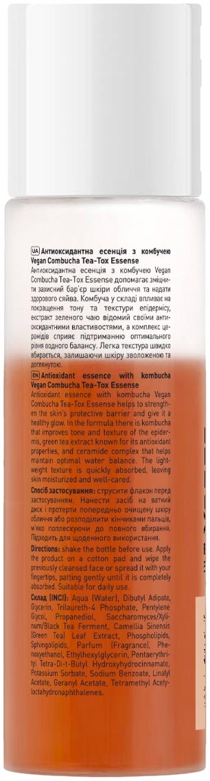 Антиоксидантная эссенция Joko Blend Vegan Combucha Tea-Tox Essense с комбучей 150 мл фото 