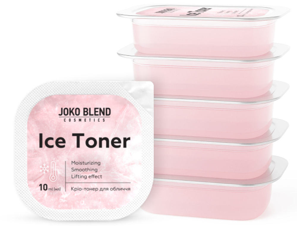 Кріо-тонер для обличчя Joko Blend Ice Toner 10 мл х 6 штфото