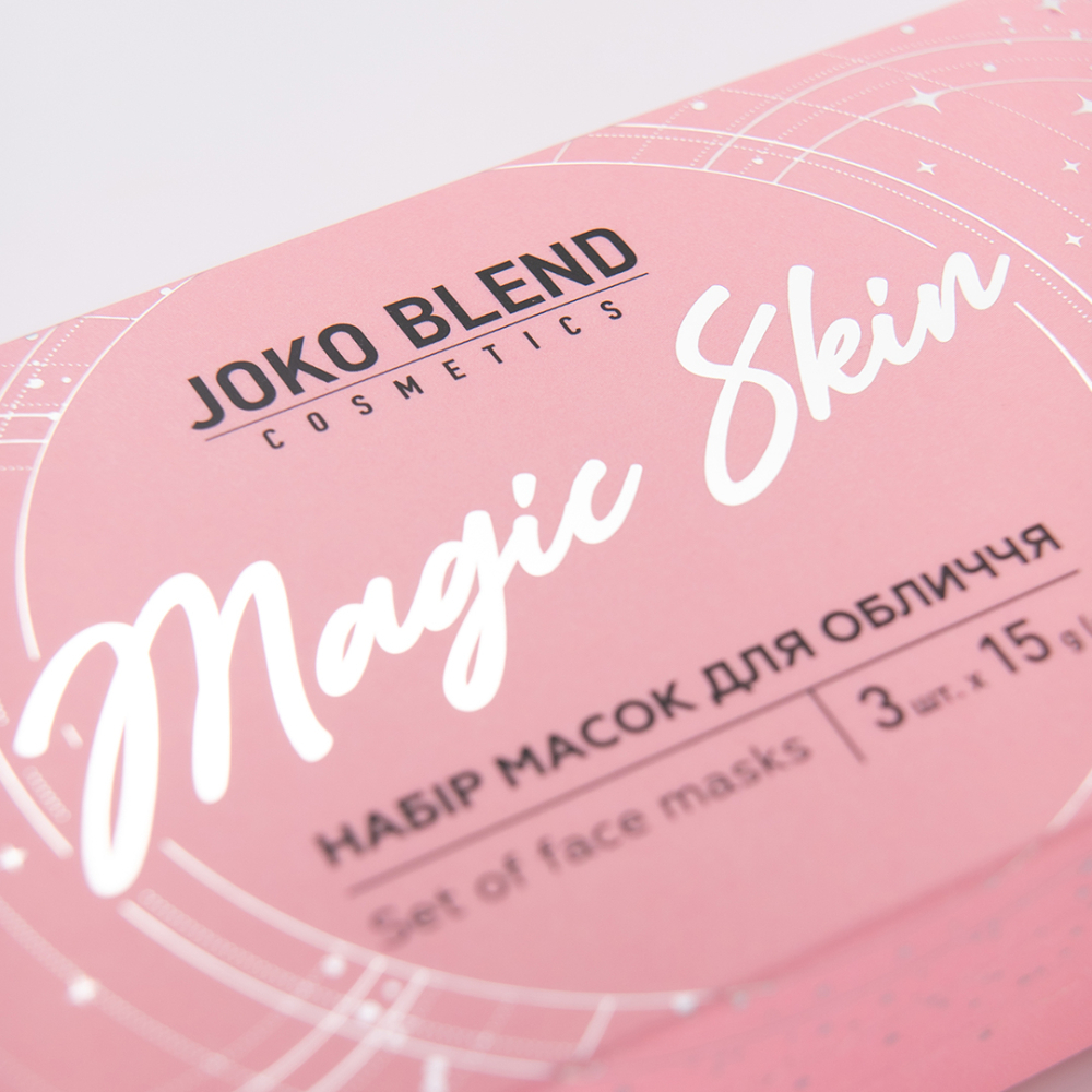 Набір масок для обличчя Joko Blend Magic Skinфото4