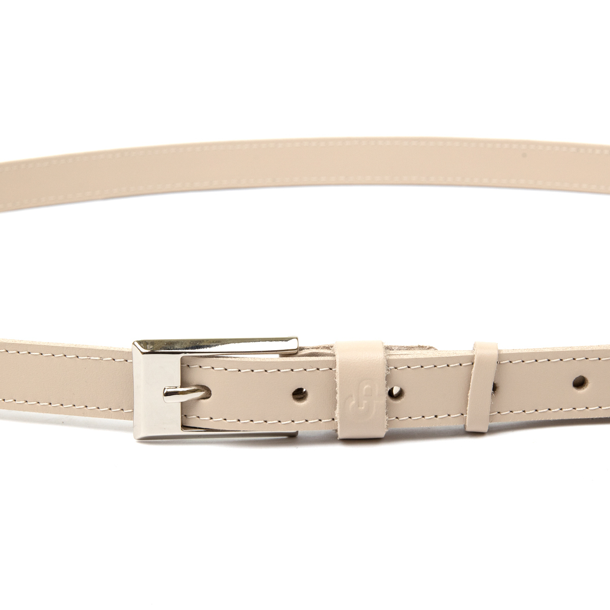 Ремінь жіночий шкіряний Grande Pelle 11447 бежевий фото10