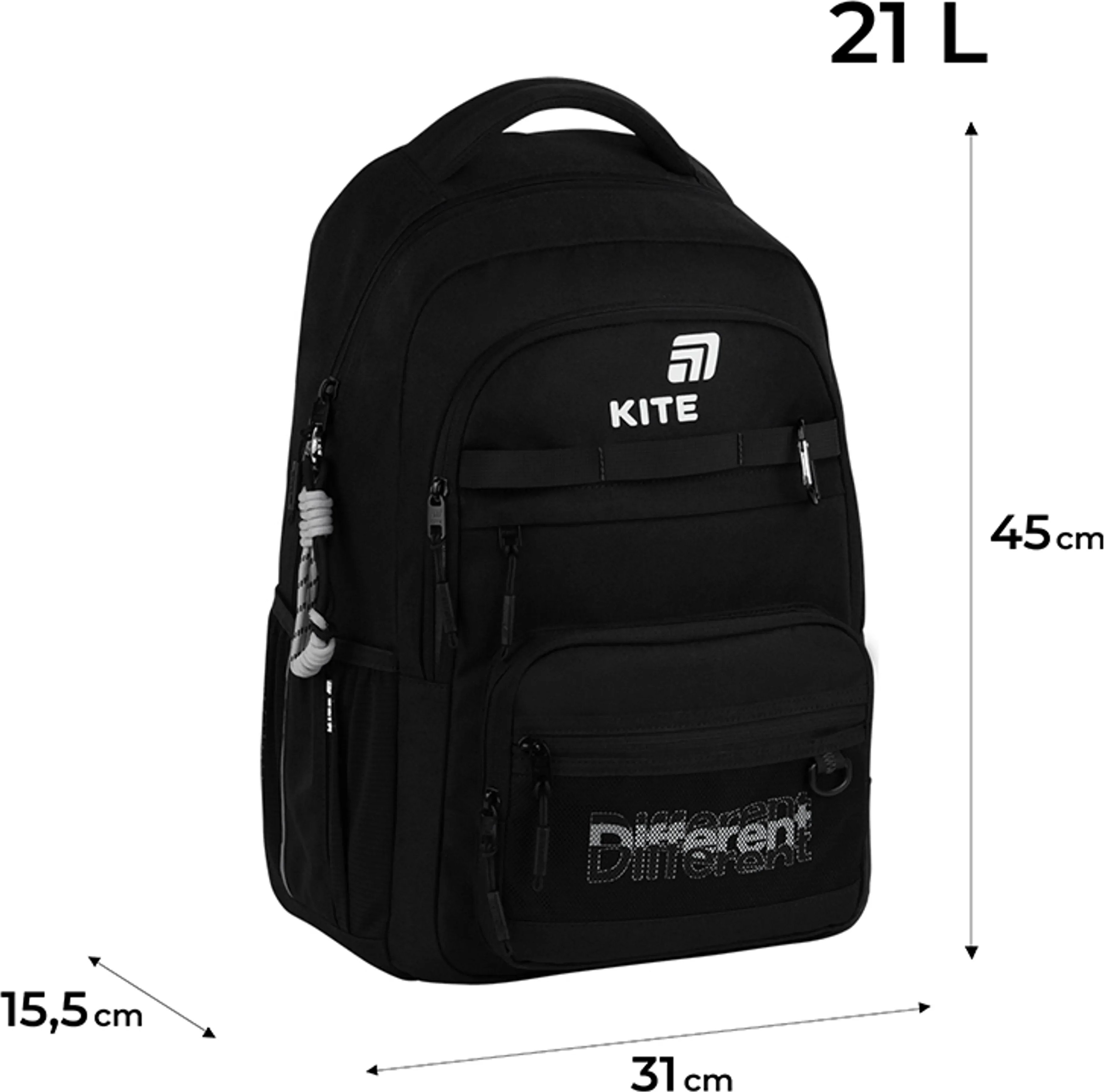 Рюкзак Kite Education teens Different K26-1019L-2 фото 