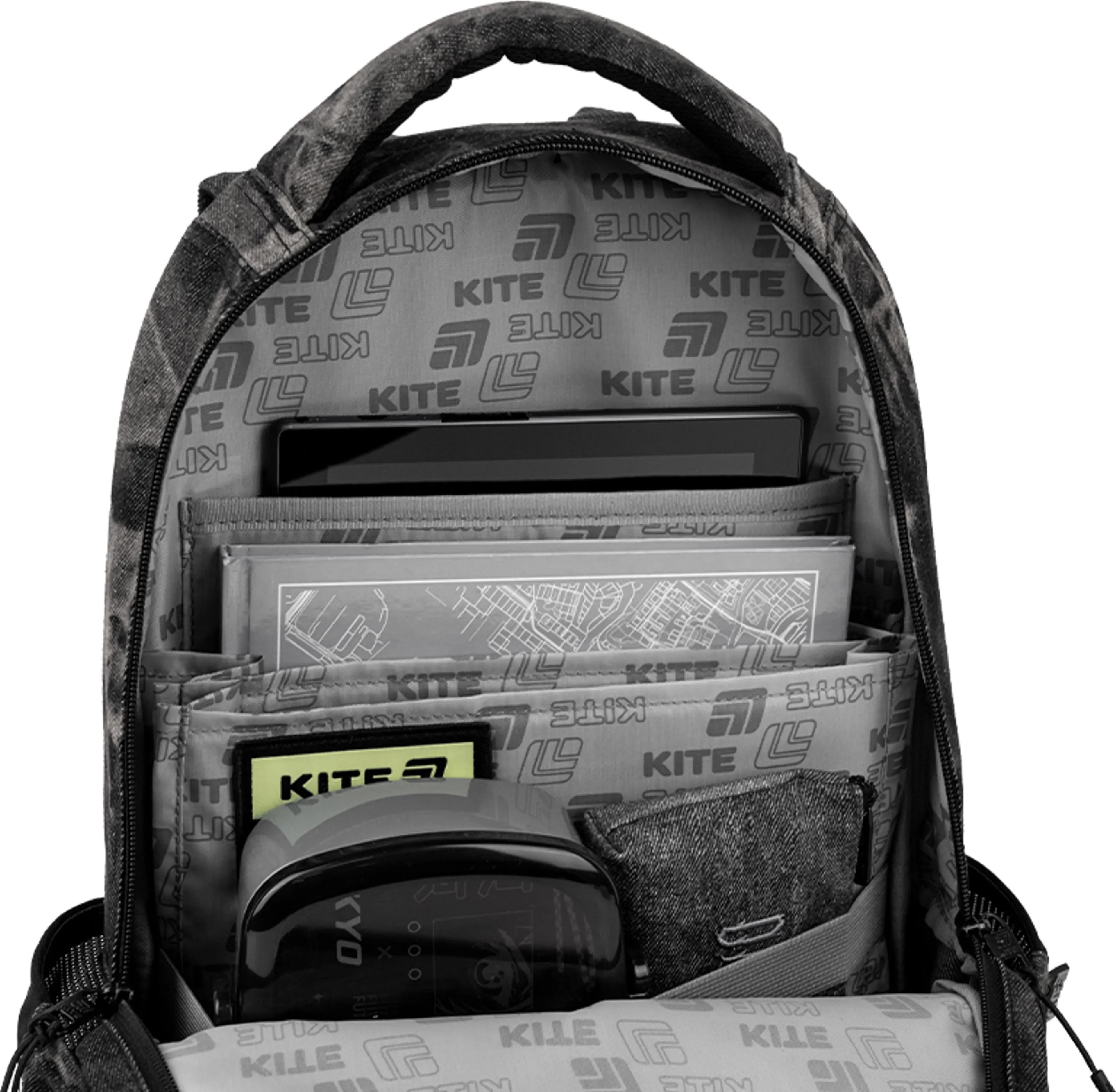 Рюкзак Kite Education teens Denim Core K26-2578M-2 фото 