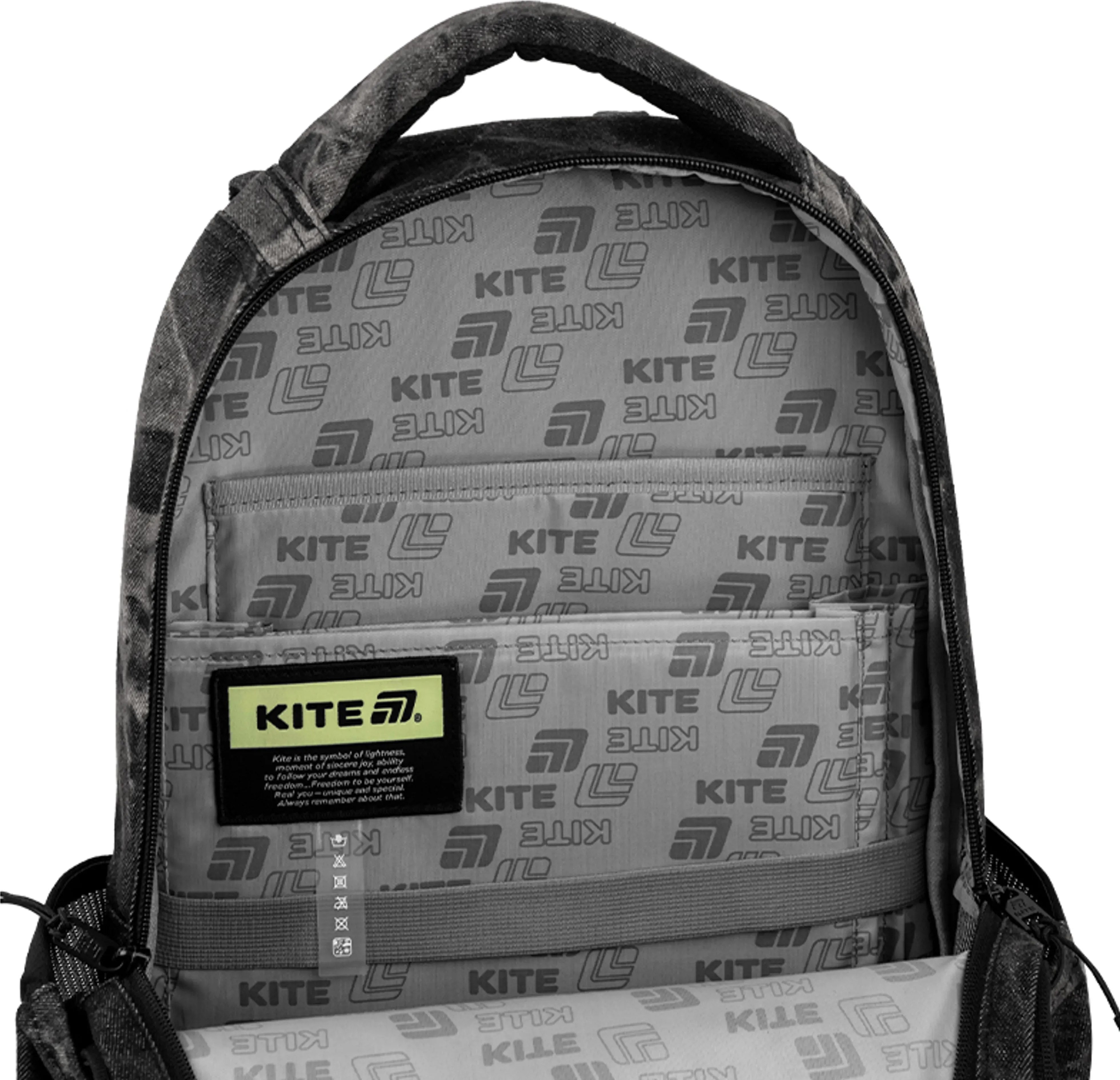 Рюкзак Kite Education teens Denim Core K26-2578M-2 фото 