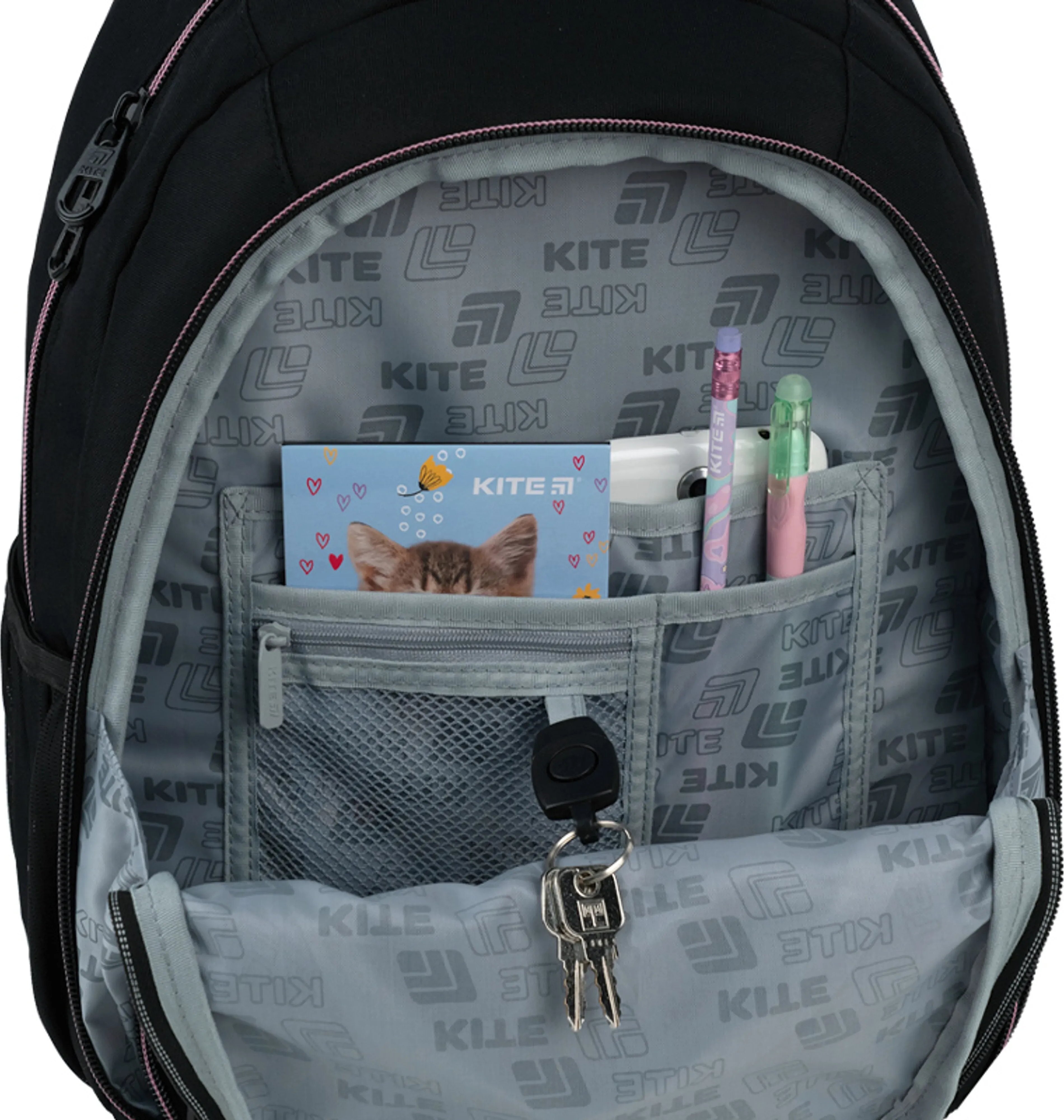 Рюкзак Kite Education teens Kuromi HK26-905M фото 