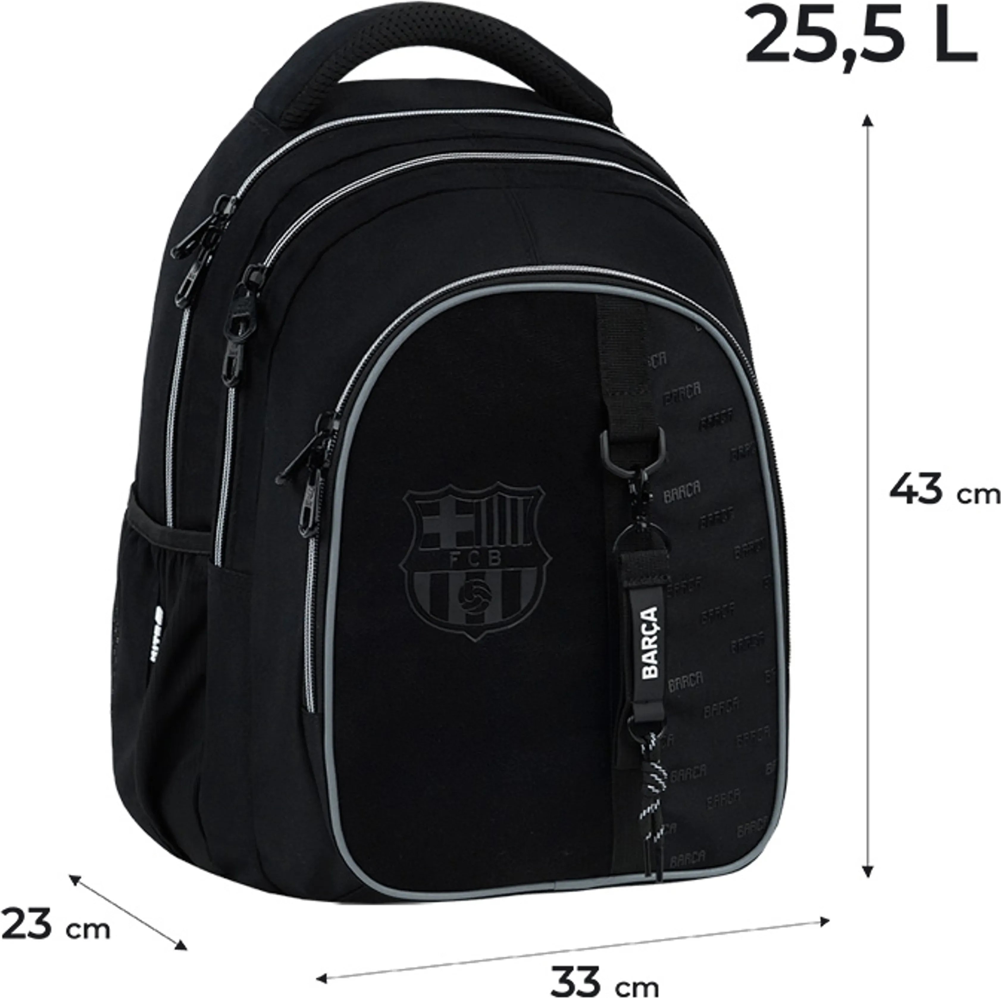 Рюкзак Kite Education teens FC Barcelona BC26-8001L фото 