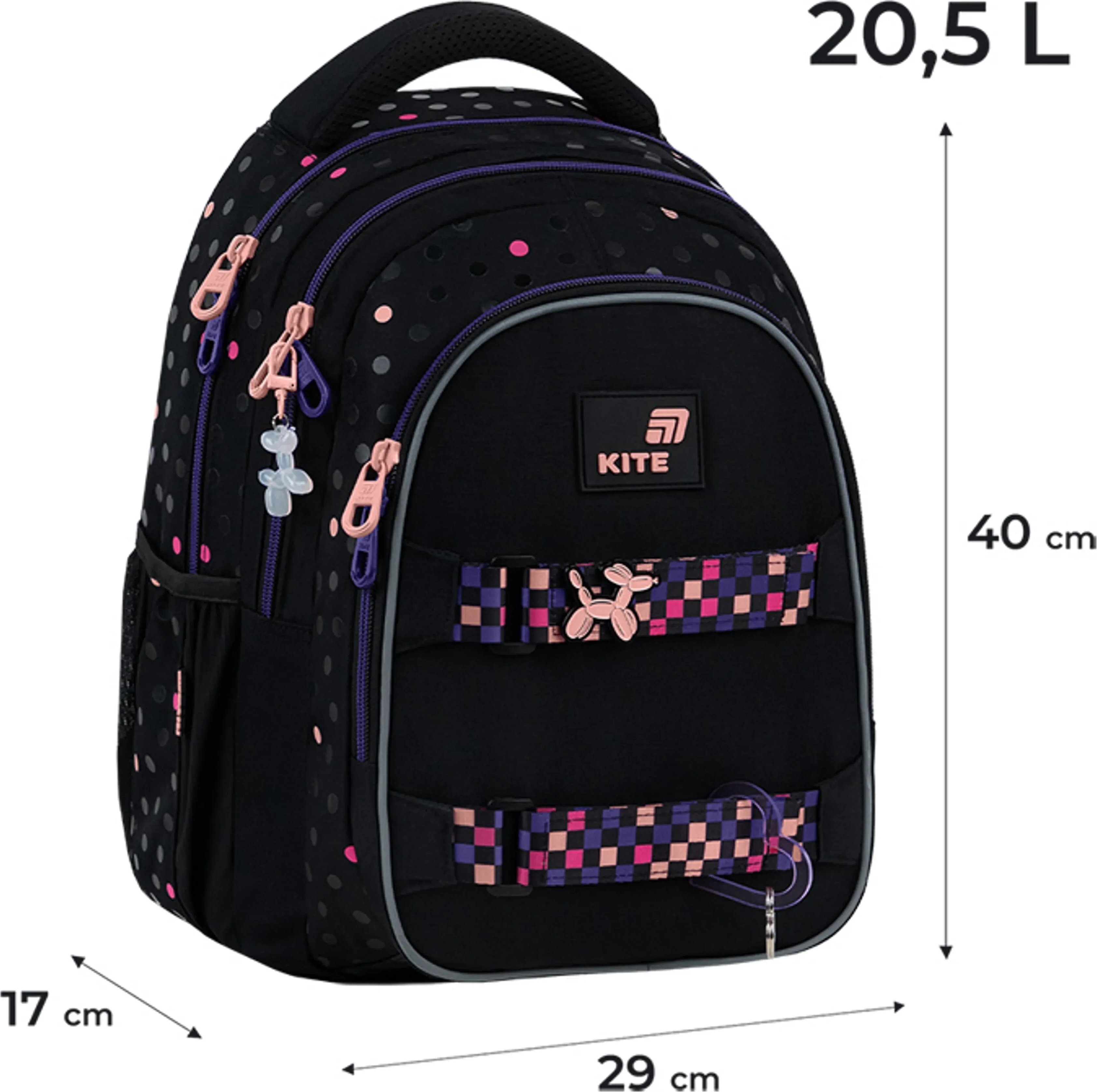 Рюкзак Kite Education teens Romantic Street Art K26-8001M-1 фото 7