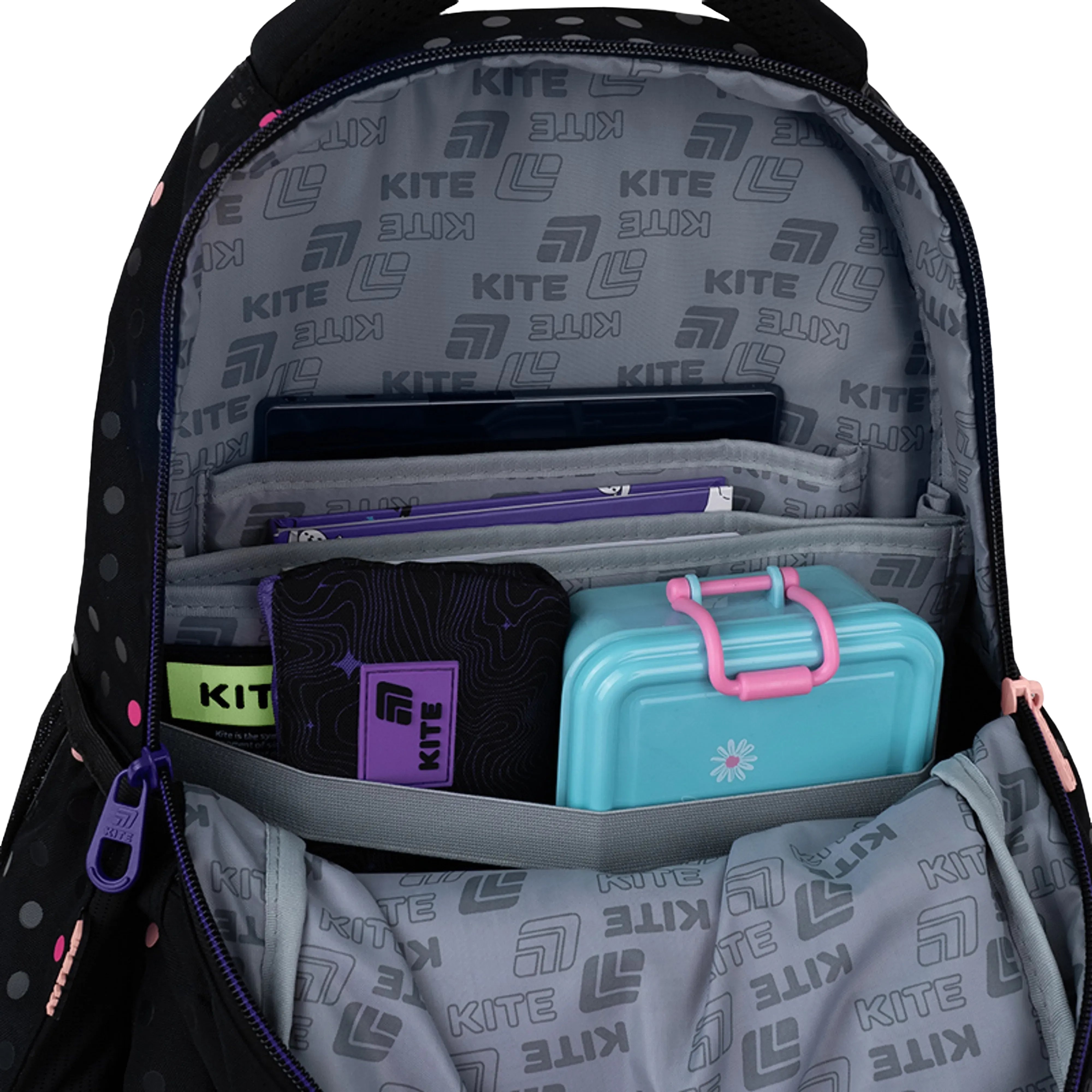 Рюкзак Kite Education teens Romantic Street Art K26-8001M-1 фото 12