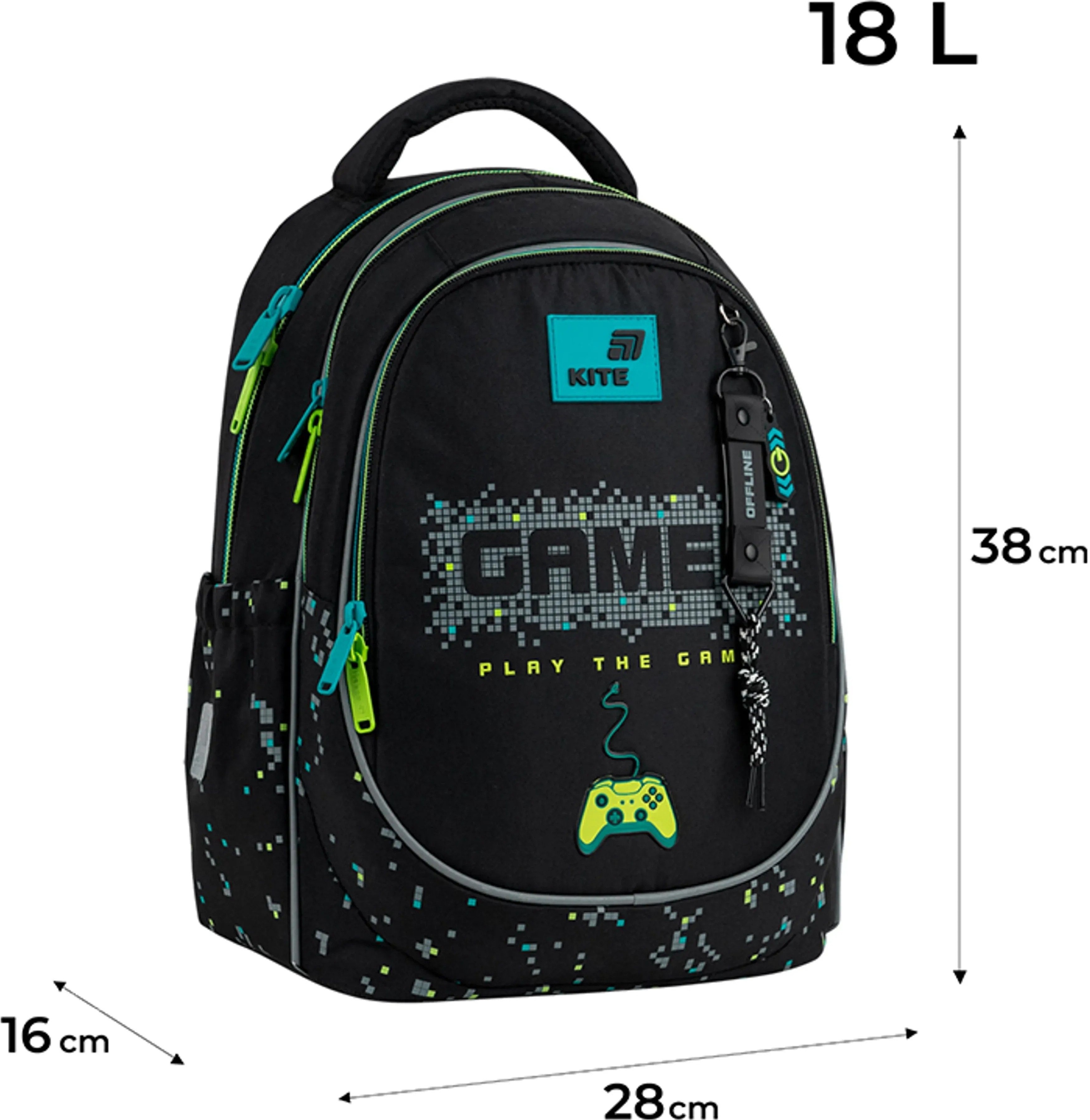 Рюкзак шкільний Kite Education Play the Game K26-700M-4 фото7