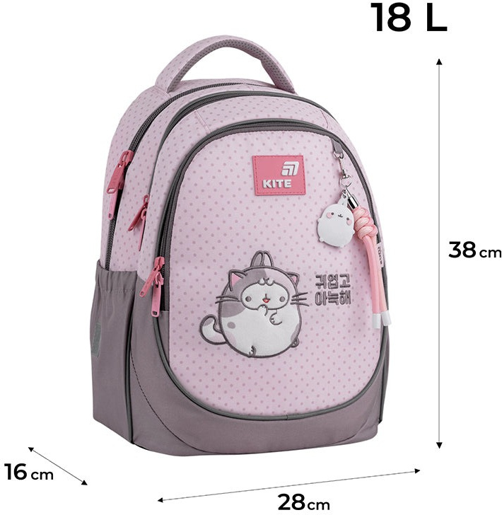 Рюкзак шкільний Kite Education Molang ML26-700M фото
