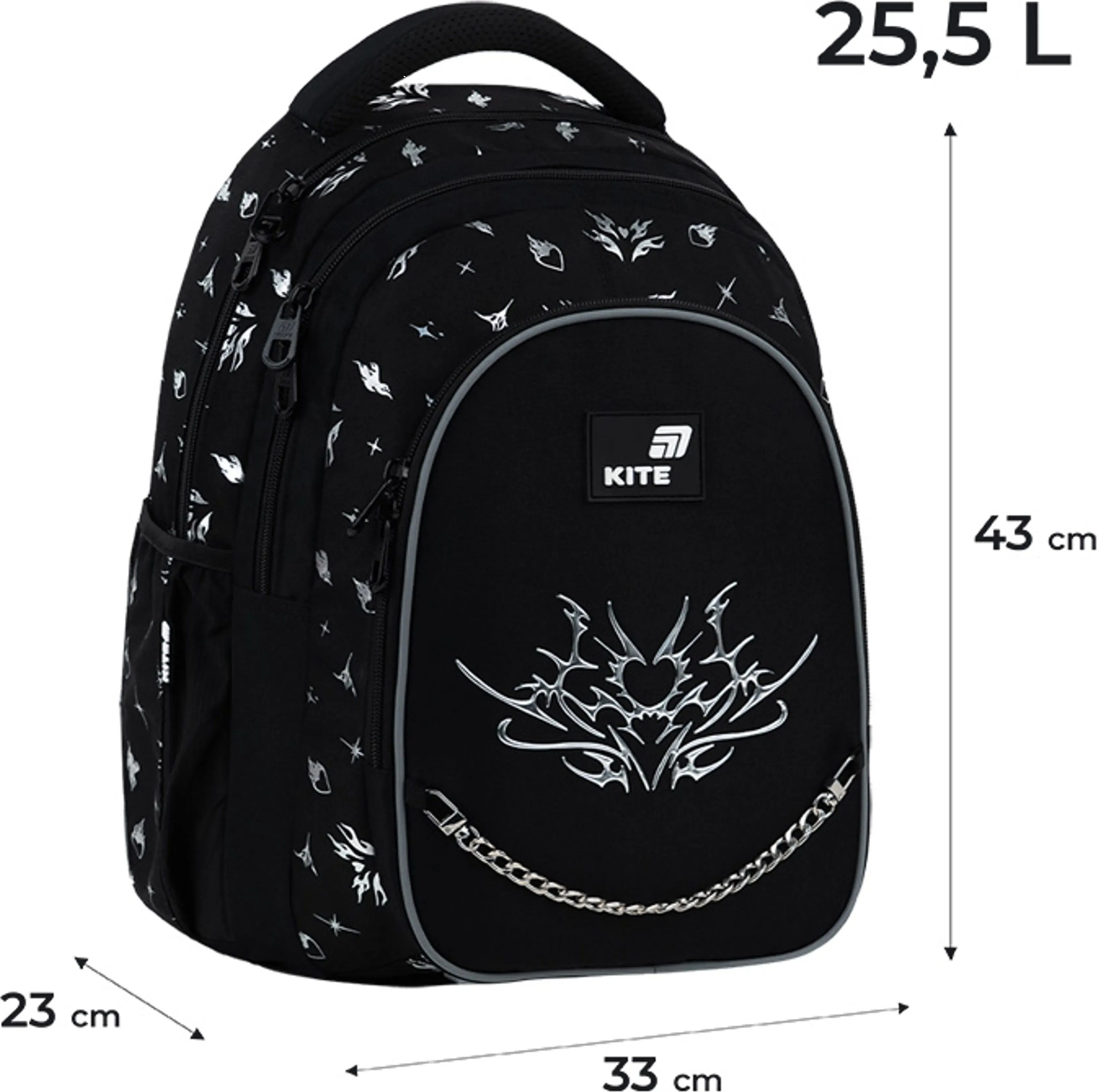 Рюкзак Kite Education teens Gothic Elegance K26-8001L фото 