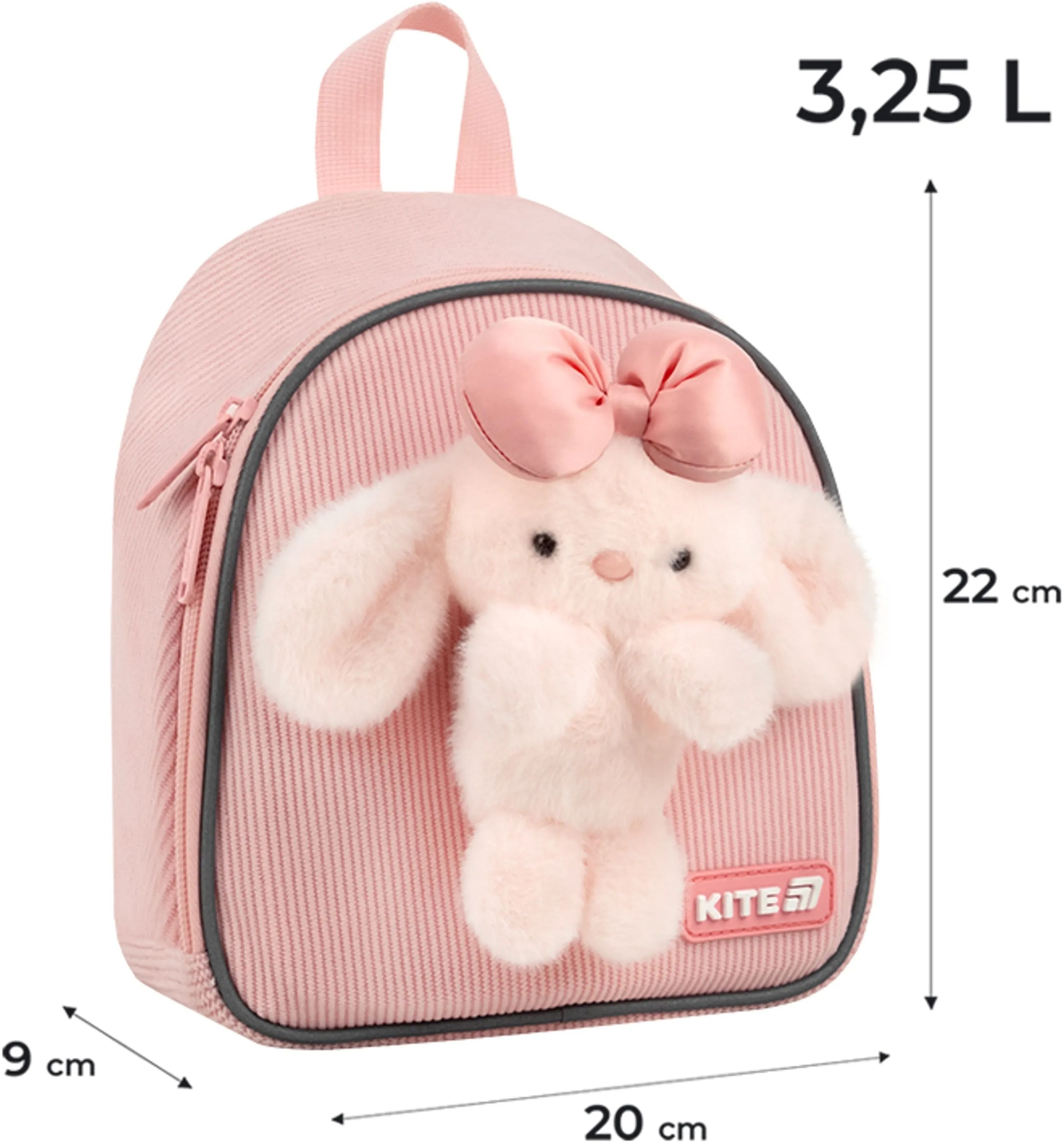 Рюкзак детский Kite Kids Pink Bunny K26-538XXS фото