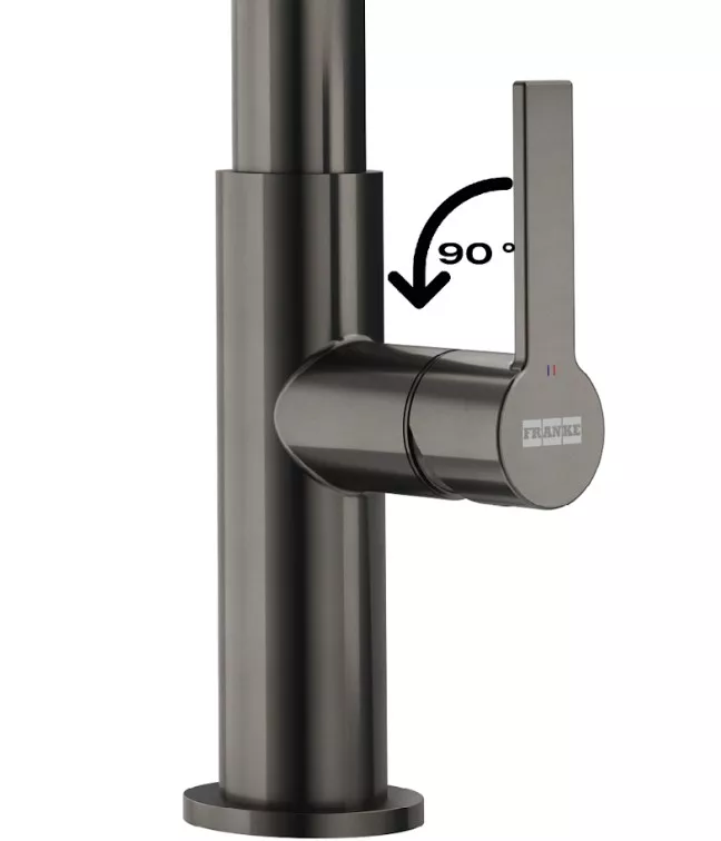 Смеситель для кухни Franke Maris Slim J Clear Water, дл.излива - 211 мм (120.0736.603) фото 