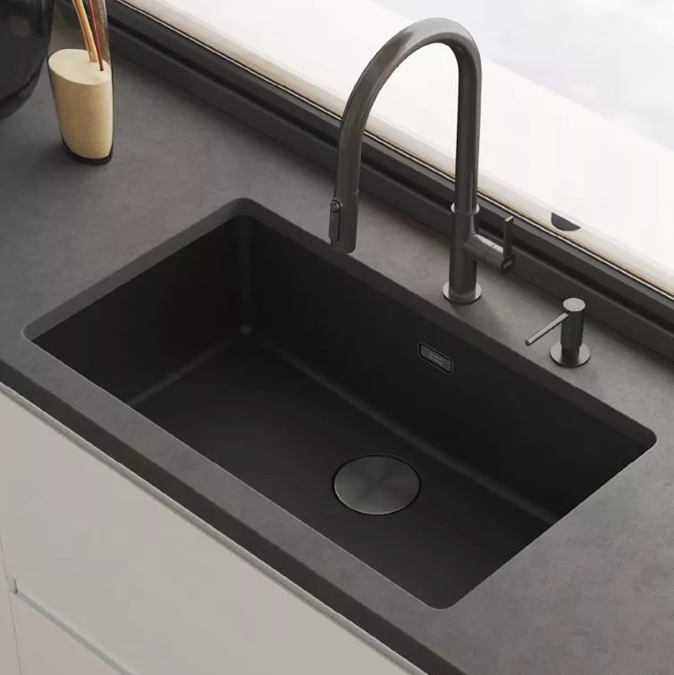 Смеситель для кухни Franke Maris Slim J Clear Water, дл.излива - 211 мм (120.0736.603) фото 