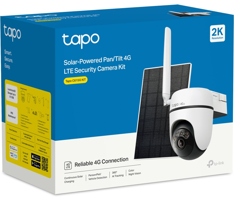 IP-камера TP-LINK TAPO C615G KIT 2K QHD (TAPO-C615GKIT) фото 2