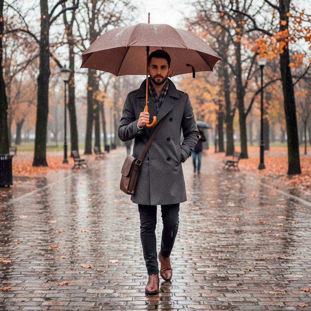 Парасоля-тростина Bergamo Toprain 4513101 коричневафото5