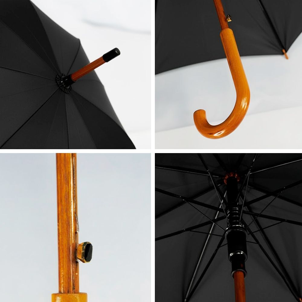 Парасоля-тростина Bergamo Toprain 4513103 чорнафото