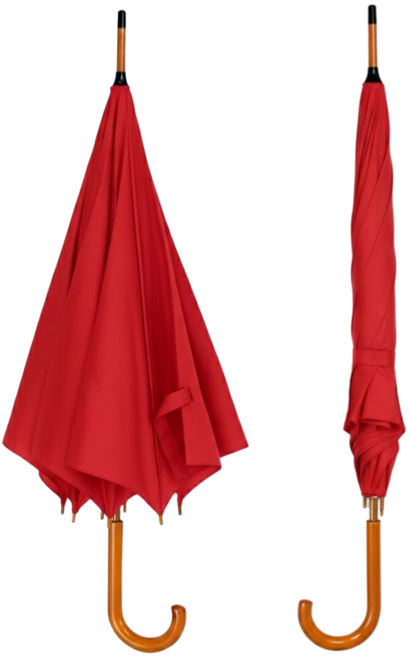 Парасоля-тростина Bergamo Toprain 4513105 червонафото