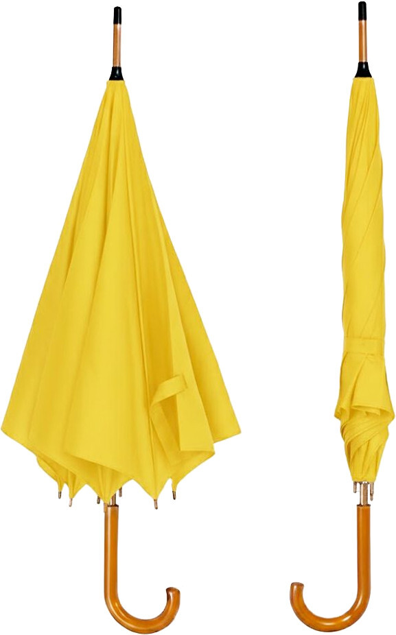 Парасоля-тростина Bergamo Toprain 4513108 жовтафото