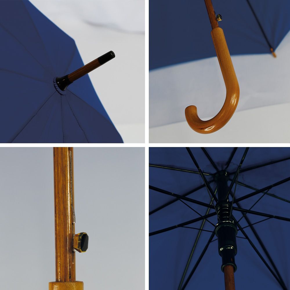 Парасоля-тростина Bergamo Toprain 4513144 темно-синяфото