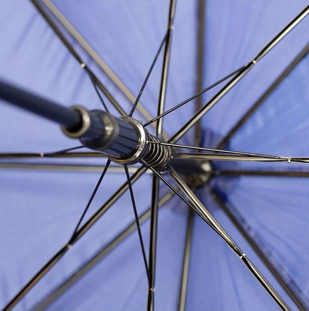 Парасоля-тростина Bergamo Promo 45100-44 темно-синяфото