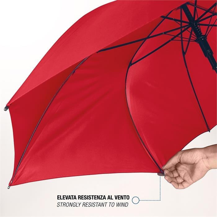 Парасоля-тростина Perletti Reflecting P96014-03 червонафото7