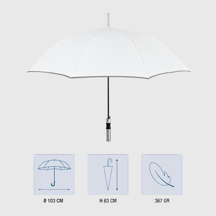 Парасоля-тростина Perletti Reflecting P96014-04 білафото