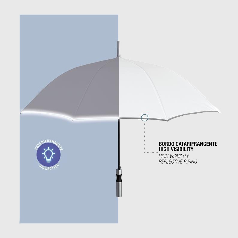 Парасоля-тростина Perletti Reflecting P96014-04 білафото