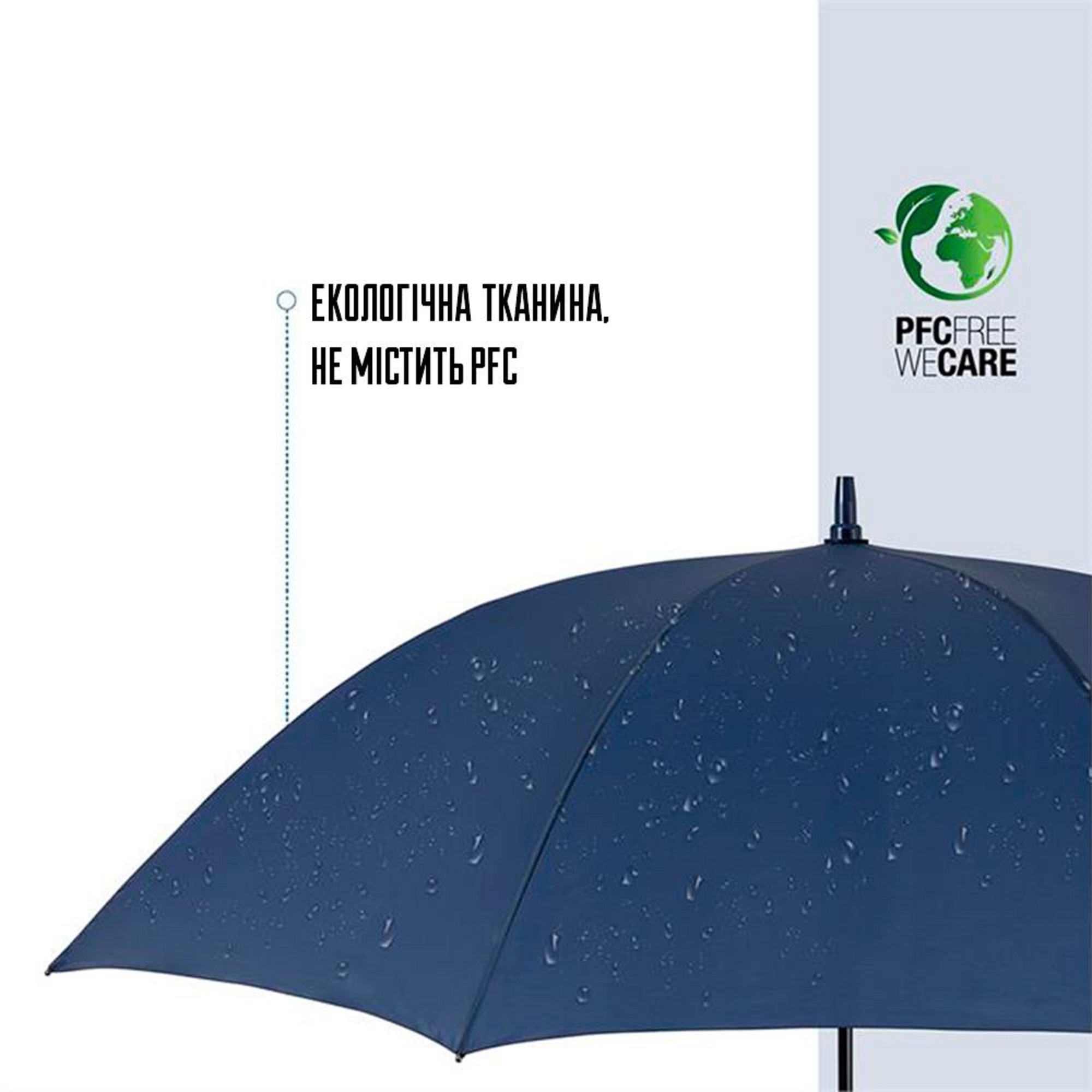 Парасоля-тростина Perletti Golf Xxl P96020-02 темно-синяфото