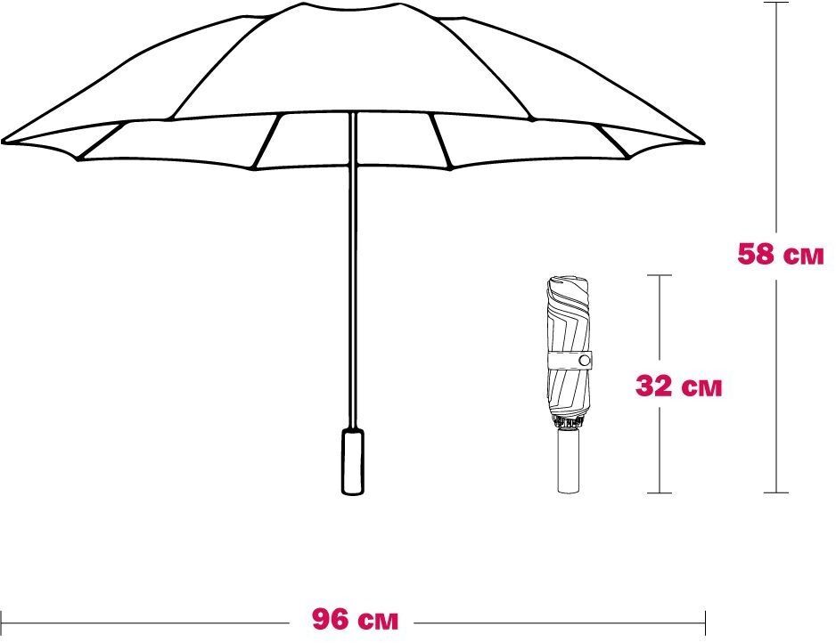 Парасоля Line Art Light 45550-99 темно-зеленафото