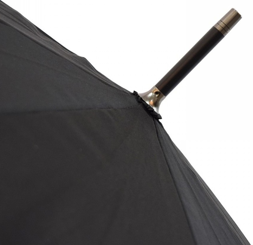 Парасоля-тростина Line Art Line 7130010 чорна/помаранчевафото