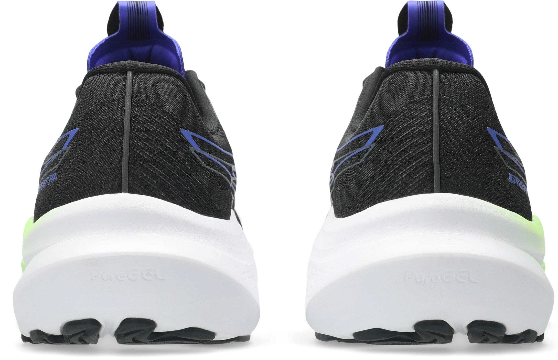 Кроссовки для бега мужские Asics Gt-2000 14 1011C056-004 43.5 (9.5 US) черные/зеленые фото 