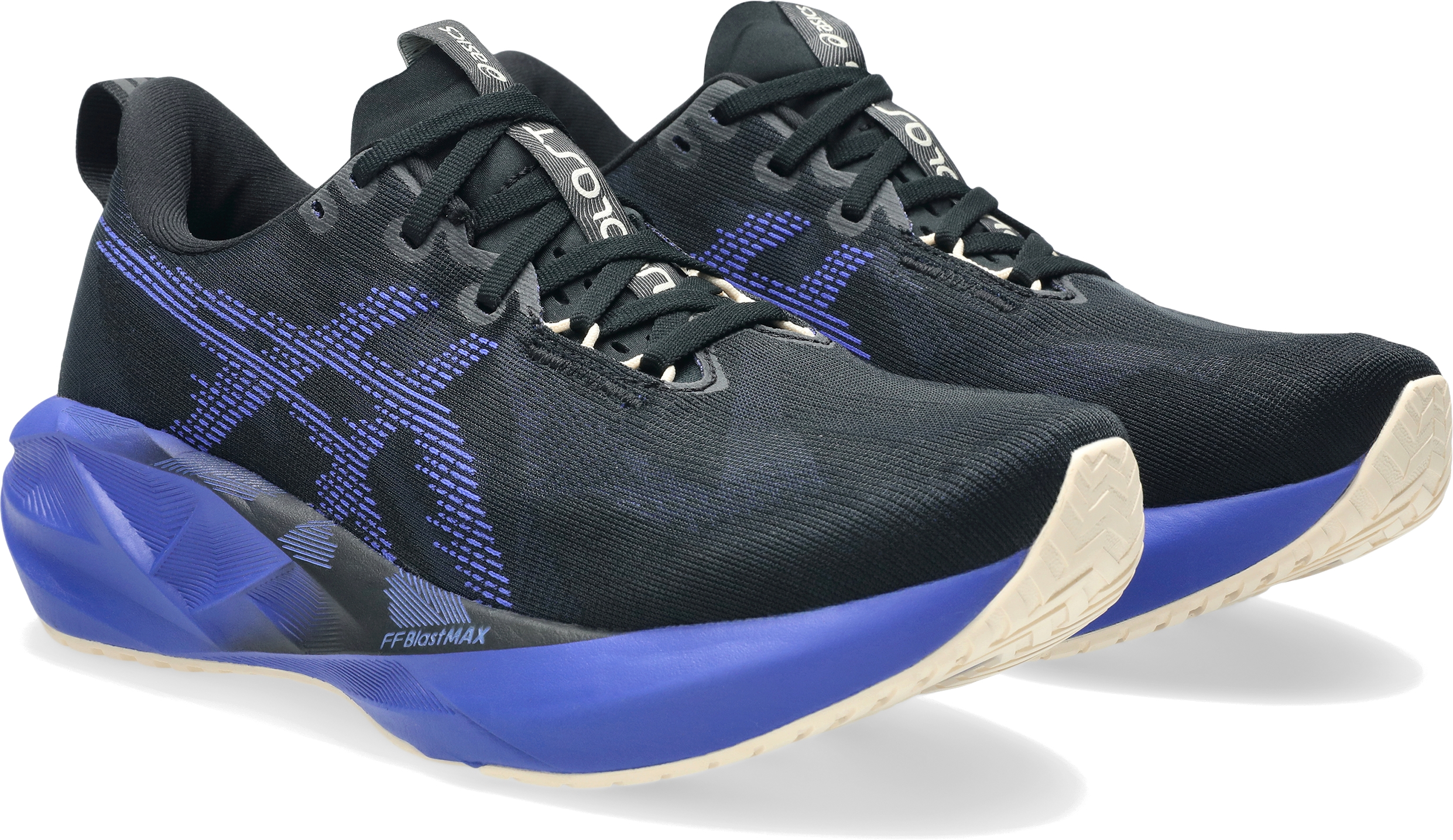Кроссовки для бега мужские Asics Novablast 5 1011B974-004 43.5 (9.5 US) черные/синие фото 4