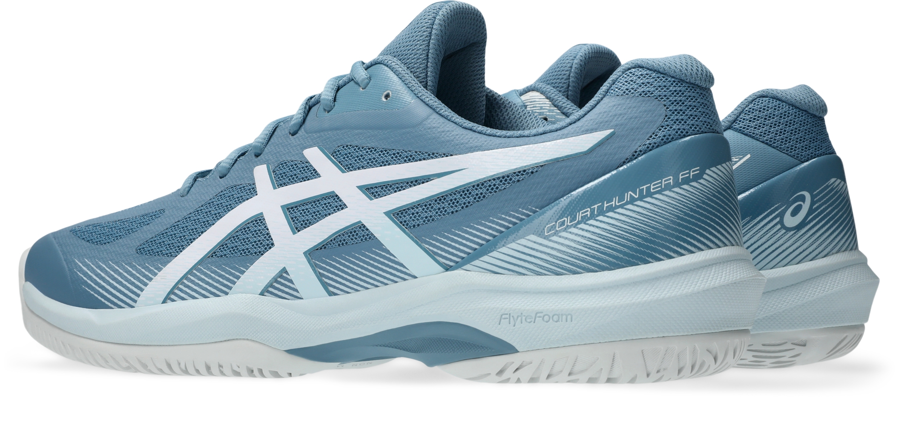 Кроссовки волейбольные мужские Asics Court Hunter Ff 1071A111-401 42.5 (9 US) голубые фото 