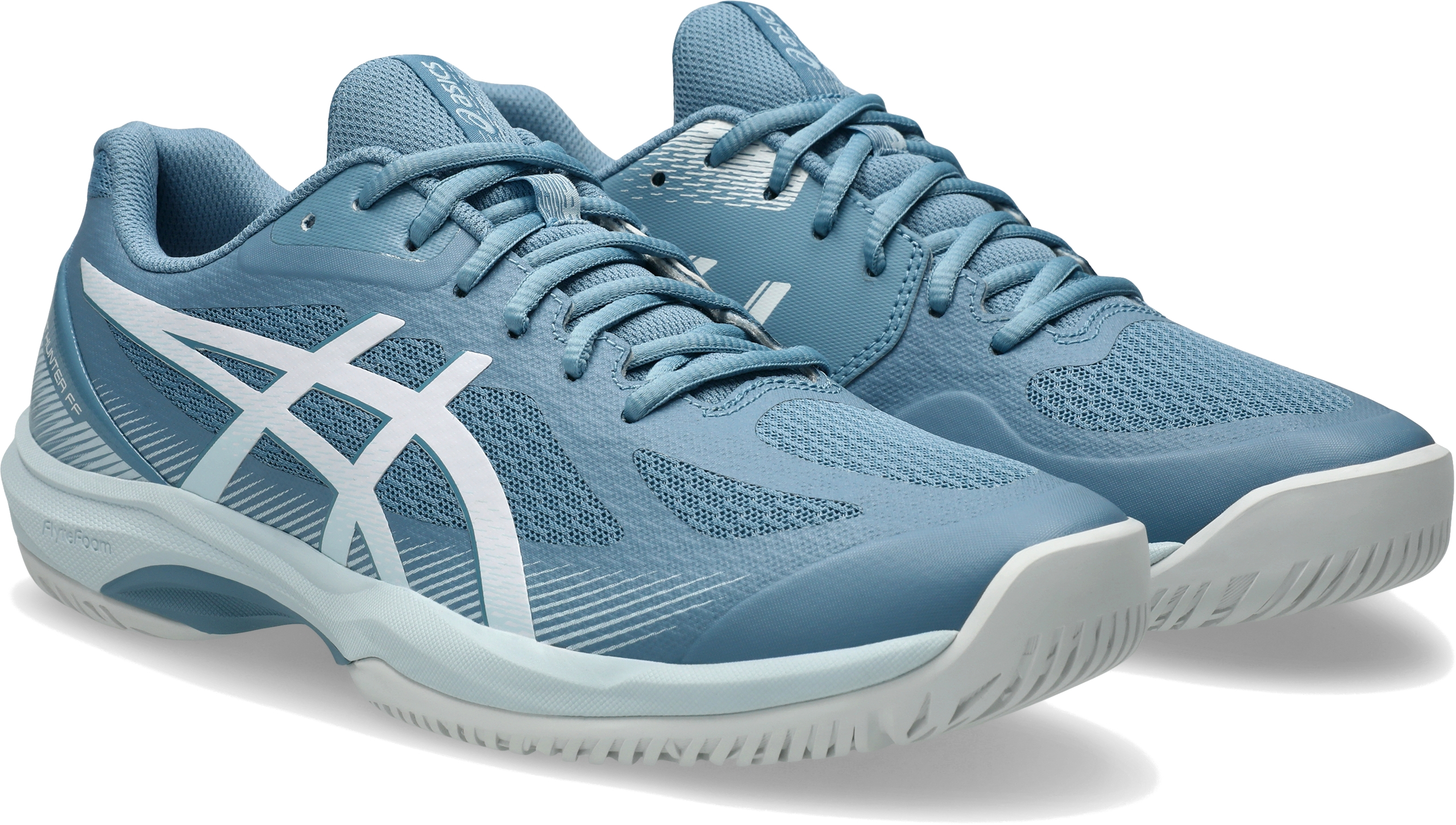Кроссовки волейбольные мужские Asics Court Hunter Ff 1071A111-401 42 (8.5 US) голубые фото 4